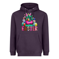 Plum Easter Heavyweight Hoodie - CowhideDigitalArt