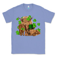 Colony Blue st patrick's day cow family Classic Tee - RanaPortraitStore
