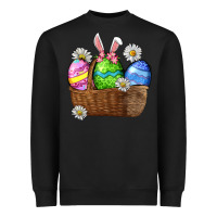 Black Easter eggs  Easter Day Heavyweight Sweatshirt - CowGirlArtShop