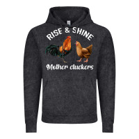 Vintage Black Rise and Shine Mother Cluckers Vintage Hoodie - Bettercallsaul