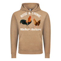 Vintage Coffee Rise and Shine Mother Cluckers Vintage Hoodie - Bettercallsaul