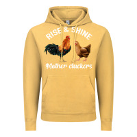 Vintage Mustard Rise and Shine Mother Cluckers Vintage Hoodie - Bettercallsaul