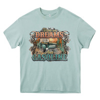 Arona runs on dreams and gasoline truck western Heavy Core Tee - NancyCooperArtShop