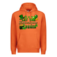 Carrot Let the shenanigans begin St. Patricks Day Premium Hoodie - FaDigitalArtStudio