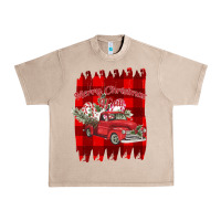 French Oak Merry Christmas Y'all Truck Urban Heavy Tee - Bettercallsaul
