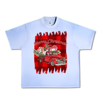 Grape Ice Merry Christmas Y'all Truck Urban Heavy Tee - Bettercallsaul