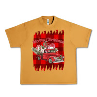 Merry Christmas Y'all Truck Urban Heavy Tee | Teevron