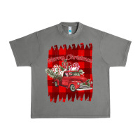 Tornado Merry Christmas Y'all Truck Urban Heavy Tee - Bettercallsaul