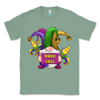 Sage mardi gras gnomes fleur de lis Classic Tee - RanaPortraitStore