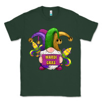 Sports Green mardi gras gnomes fleur de lis Classic Tee - RanaPortraitStore