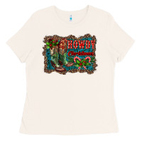 Bone howdy christmas boots Ladies Tee - RanaPortraitStore
