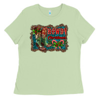 Matcha howdy christmas boots Ladies Tee - RanaPortraitStore