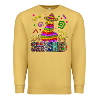 Antique Gold Let's Get Smashed Premium Sweatshirt - CowhideDigitalArt