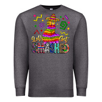 Charcoal Heather Let's Get Smashed Premium Sweatshirt - CowhideDigitalArt