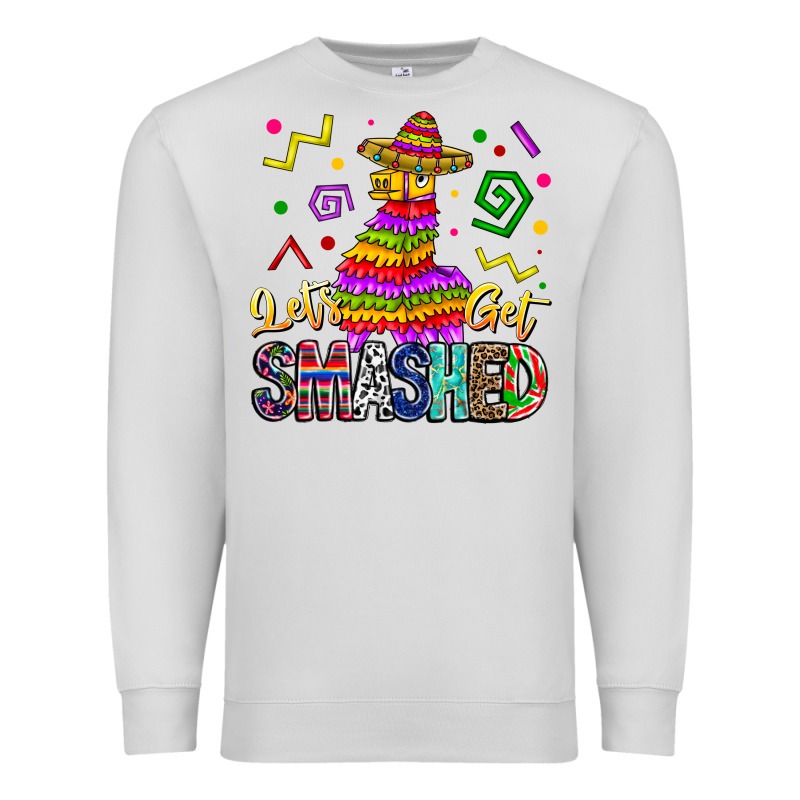 Let's Get Smashed Premium Sweatshirt by CowhideDigitalArt | Teevron