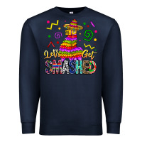 Navy Let's Get Smashed Premium Sweatshirt - CowhideDigitalArt