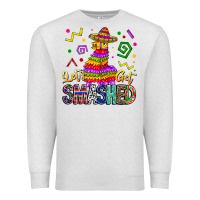 Oatmeal Heather Let's Get Smashed Premium Sweatshirt - CowhideDigitalArt