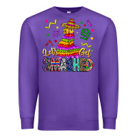 Purple Let's Get Smashed Premium Sweatshirt - CowhideDigitalArt