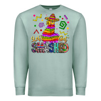 Seafoam Let's Get Smashed Premium Sweatshirt - CowhideDigitalArt