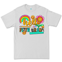 Dove Grey hello fifth grade Premium Tee - NancyCooperArtShop
