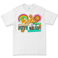 White hello fifth grade Premium Tee - NancyCooperArtShop