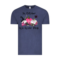 Vintage Denim in october we wear pink Vintage Tee - RanaPortraitStore