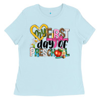 My First Day Of Preschool Ladies Tee | Teevron