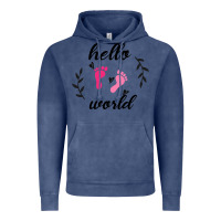 Vintage Denim Hello world Vintage Hoodie - Bettercallsaul