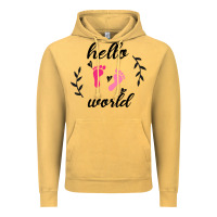 Vintage Mustard Hello world Vintage Hoodie - Bettercallsaul