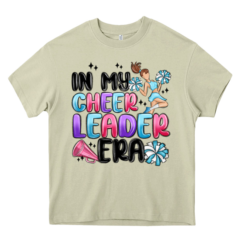 In My Cheer Leader Era Heavy Core Tee by MaliasSmallBusiness | Teevron