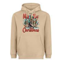 Mushroom my first christmas baby safari animals Heavyweight Hoodie - LillyAllenDesigns