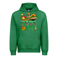 Emerald papa cito with sunflowers and sombrero Urban Hoodie - Artiststas