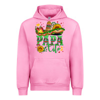 Fuchsia Pink papa cito with sunflowers and sombrero Urban Hoodie - Artiststas