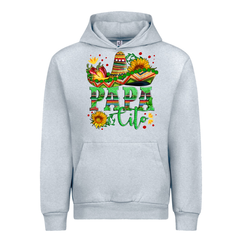 Papa Cito With Sunflowers And Sombrero Urban Hoodie by Artiststas | Teevron