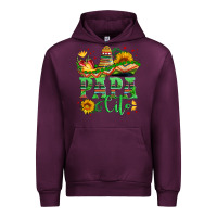 Mauve Wine papa cito with sunflowers and sombrero Urban Hoodie - Artiststas