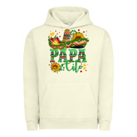 Pigment Pistachio papa cito with sunflowers and sombrero Urban Hoodie - Artiststas