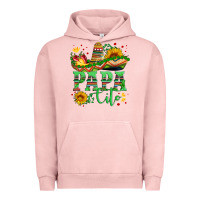 Pigment Salmon papa cito with sunflowers and sombrero Urban Hoodie - Artiststas
