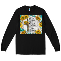Black god says you are with sunflower Long Sleeve Tee - TumblerDesignByShophia