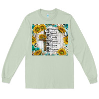 Matcha god says you are with sunflower Long Sleeve Tee - TumblerDesignByShophia