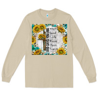 Mushroom god says you are with sunflower Long Sleeve Tee - TumblerDesignByShophia