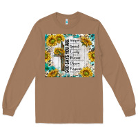 Toasted Coconut god says you are with sunflower Long Sleeve Tee - TumblerDesignByShophia