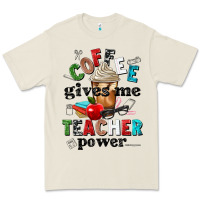 Bone coffee gives me teacher power Premium Tee - NancyCooperArtShop