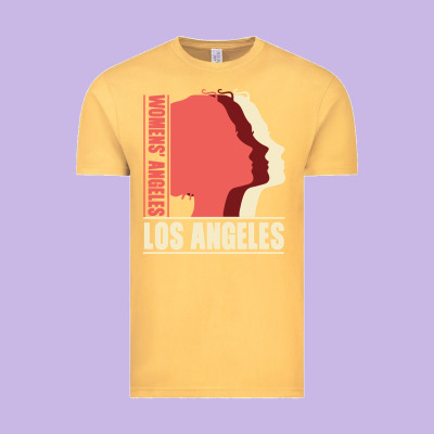 Women's Angeles Los Angeles Vintage Tee Designed By Bettercallsaul