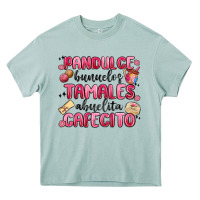 Arona pandulce bunuelos tamales abuelita cafecito Heavy Core Tee - MaliasSmallBusiness