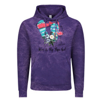 Cloud Purple Wine Flip Flops Girl Vintage Hoodie - Bettercallsaul