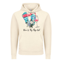 Vintage Artic Wine Flip Flops Girl Vintage Hoodie - Bettercallsaul