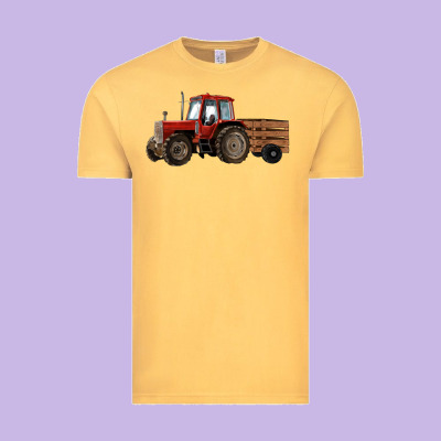 Farm Tractor Vintage Tee Designed By Ranaportraitstore
