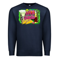 Navy Let's Fiesta Premium Sweatshirt - CowhideDigitalArt