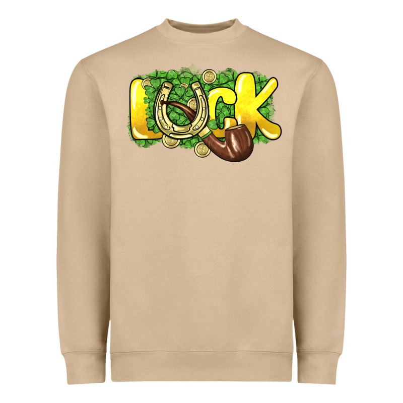 Love St. Patrick's Day Heavyweight Sweatshirt by HowdyJamesFarm | Teevron