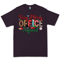 Plum very merry office squad Premium Tee - MaliasSmallBusiness